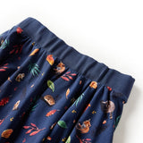 Gonna per bambini Vidaxl 92 blu navy