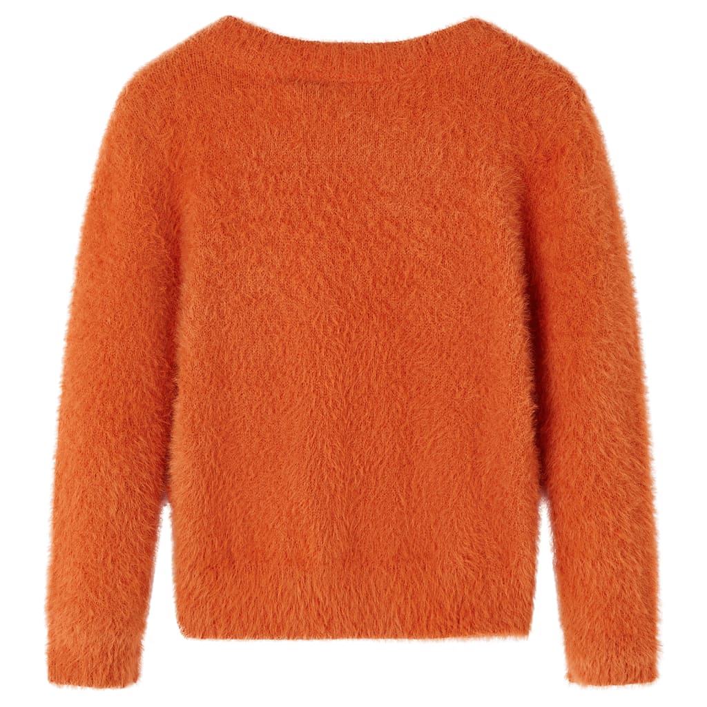 Vidaxl Children's Sweter na drutach 92 ORANJEBRUIN