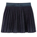 Vidaxl children's skirt with glitter 104 navy blue