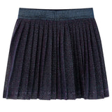 Vidaxl children's skirt with glitter 116 navy blue