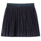 Vidaxl children's skirt with glitter 128 navy blue