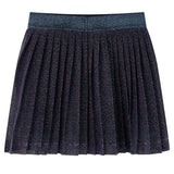 Vidaxl children's skirt with glitter 140 navy blue