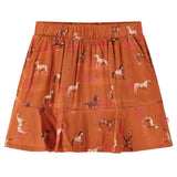 Vidaxl Falda infantil 92 Cognac -Colorado