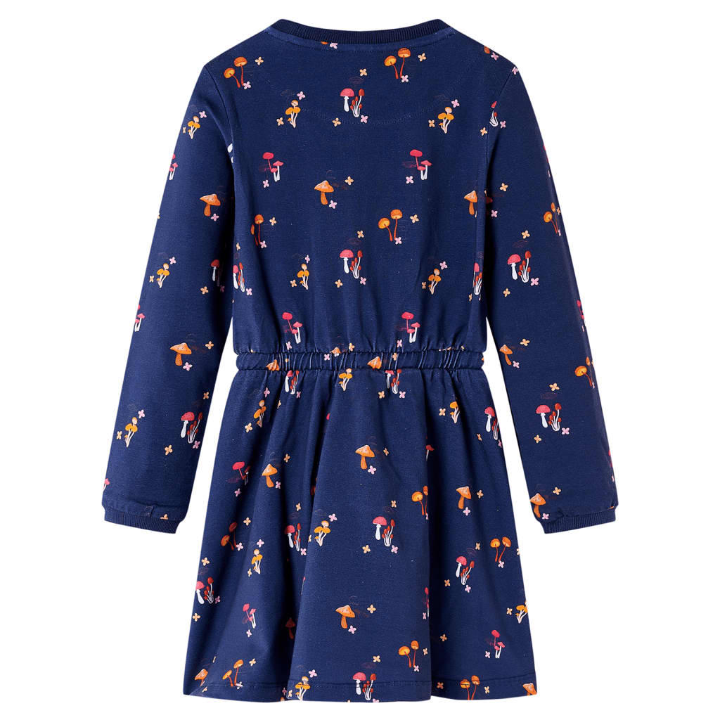 Vidaxl Robe pour enfants 92 bleu marine