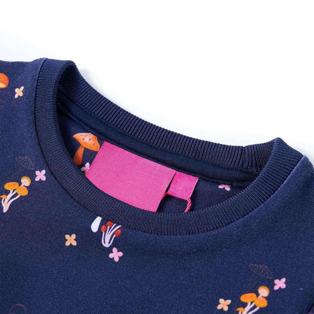 Vidaxl Dress per bambini 92 blu navy