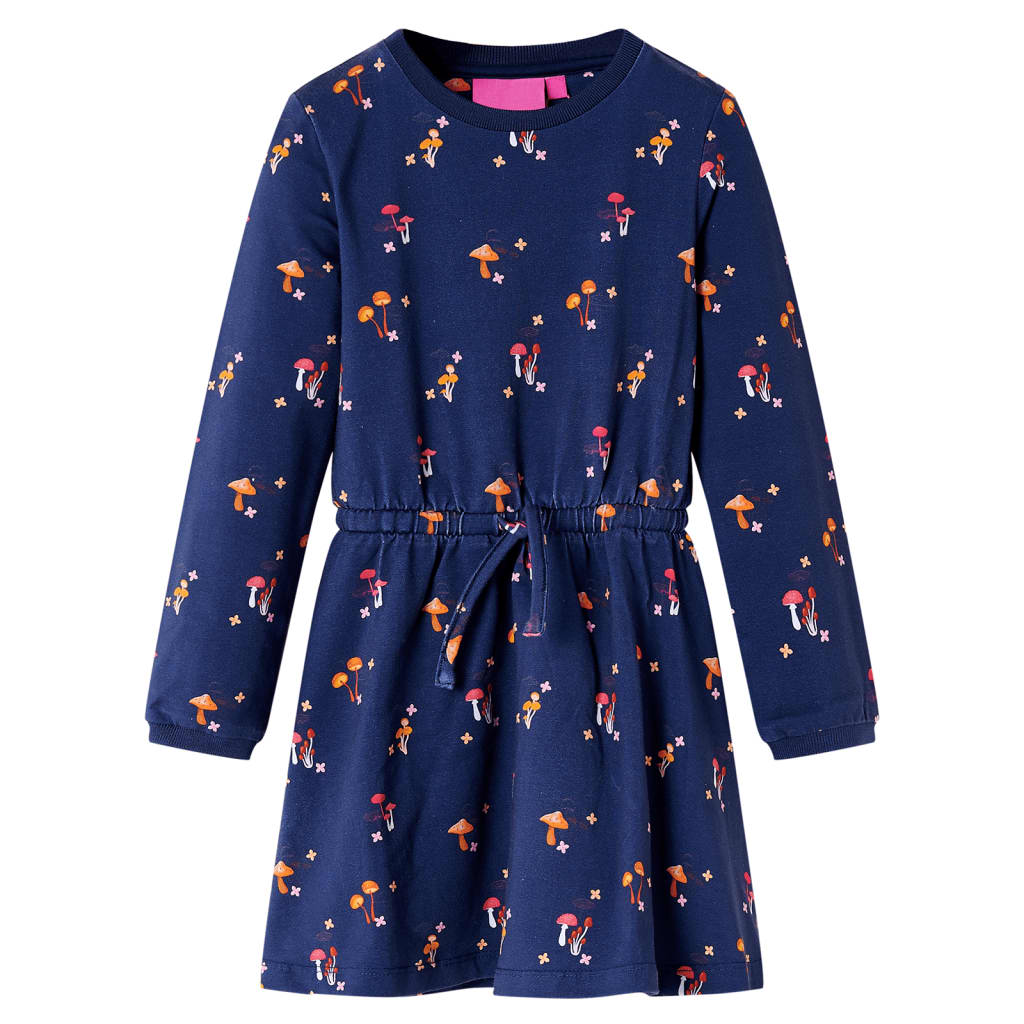 Vidaxl Robe pour enfants 104 bleu marine