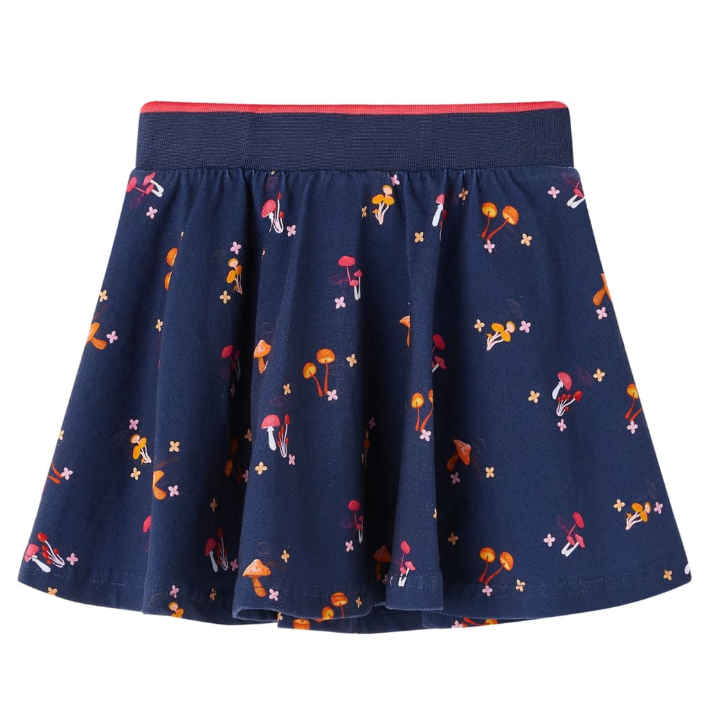 Vidaxl Skirt per bambini 116 blu navy