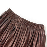 Vidaxl children's skirt with glitter 104 cognac colored