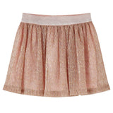 Vidaxl Kinderrock mit Glitzer 116 Soft Pink