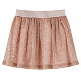 Gonna Vidaxl per bambini con glitter 116 Merostre rosa