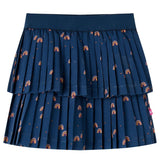 Vidaxl Skirt per bambini 116 blu navy