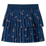 Vidaxl Skirt per bambini 116 blu navy