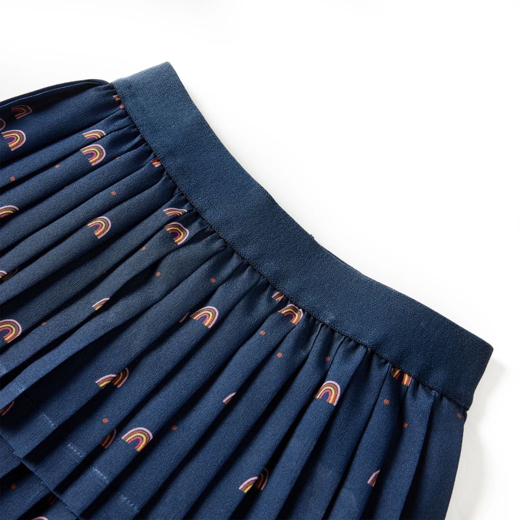 Vidaxl Children's Skirt 116 Navy Blue