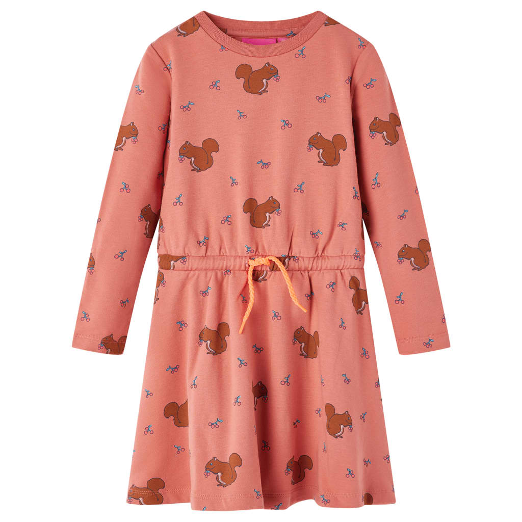 Vidaxl Robe pour enfants 92 vieux rose