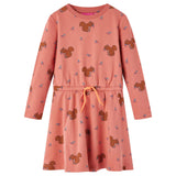 Vidaxl Vestido infantil 92 Old Pink