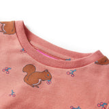 Vidaxl Kinderkleid 128 Old Pink