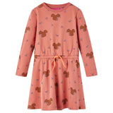 Vidaxl Robe pour enfants 140 vieux rose