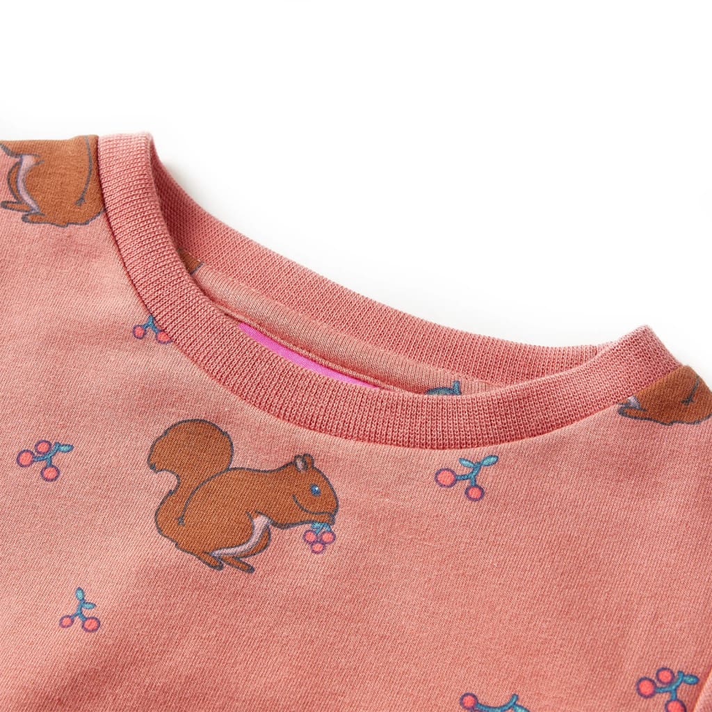 Vidaxl Robe pour enfants 140 vieux rose