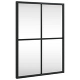 Vidaxl wall mirror rectangular 30x40 cm iron black