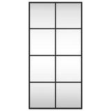 Vidaxl Mirror de pared rectangular 40x80 cm de hierro negro