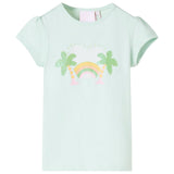 Vidaxl Children's Shirt 92 Light Mint