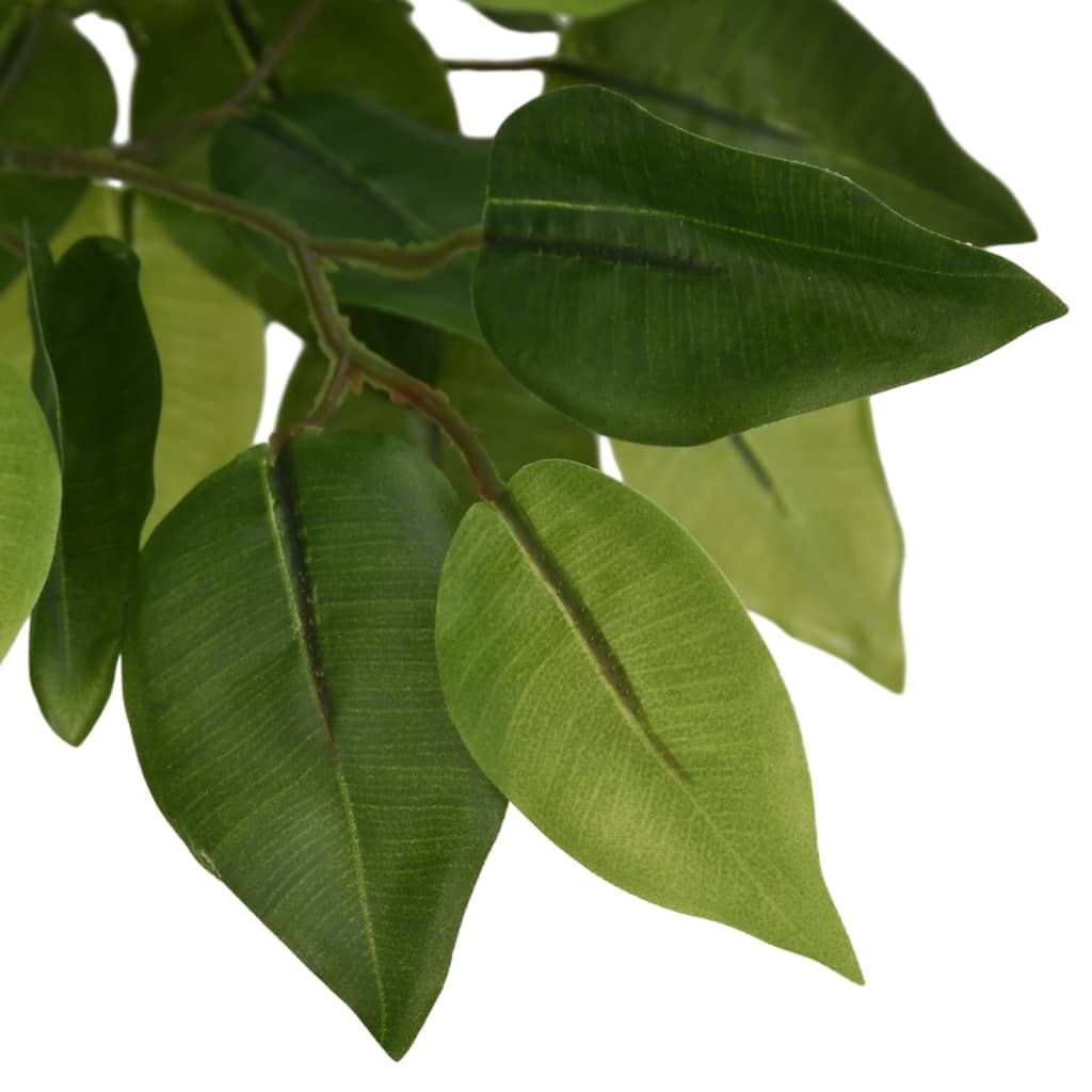 Vidaxl Plant artificiel Ficus 1260 Feuilles 200 cm verts