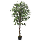 Vidaxl Plant artificiel Maple Tree 224 Feuilles 80 cm verts