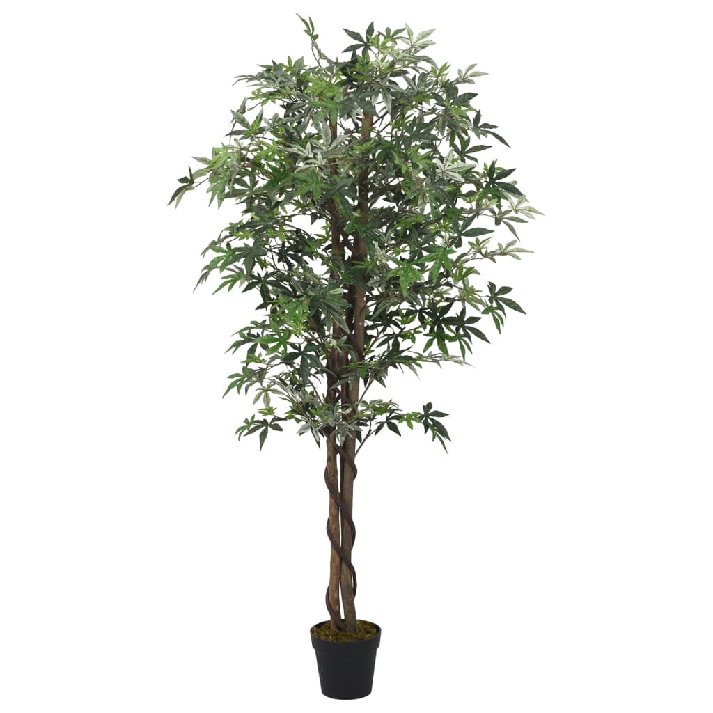 Vidaxl Kunstig plante Maple Tree 336 Blader 120 cm grønn