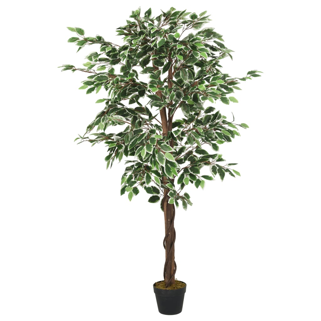 Vidaxl Artificial Plant Fica 378 forlader 80 cm grøn