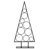 Vidaxl Decoración de Navidad Árbol de Navidad de 90 cm de metal negro