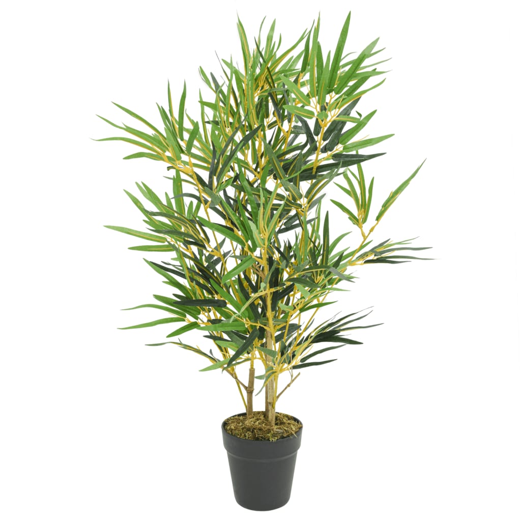 VidaXL artificial plant bamboo 368 leaves 80 cm green