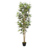 Vidaxl Artificial Plant Bamboo 1104 lämnar 180 cm grön