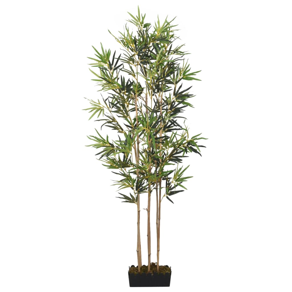 Vidaxl Artificial Plant Bamboo 828 lämnar 150 cm grön