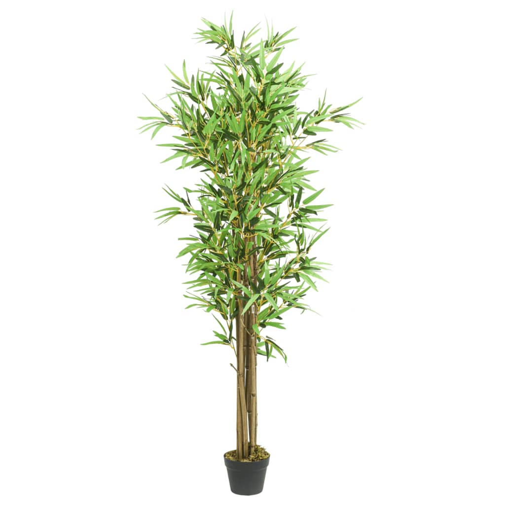 Vidaxl Bambú de planta artificial 1288 Hojas 180 cm verde