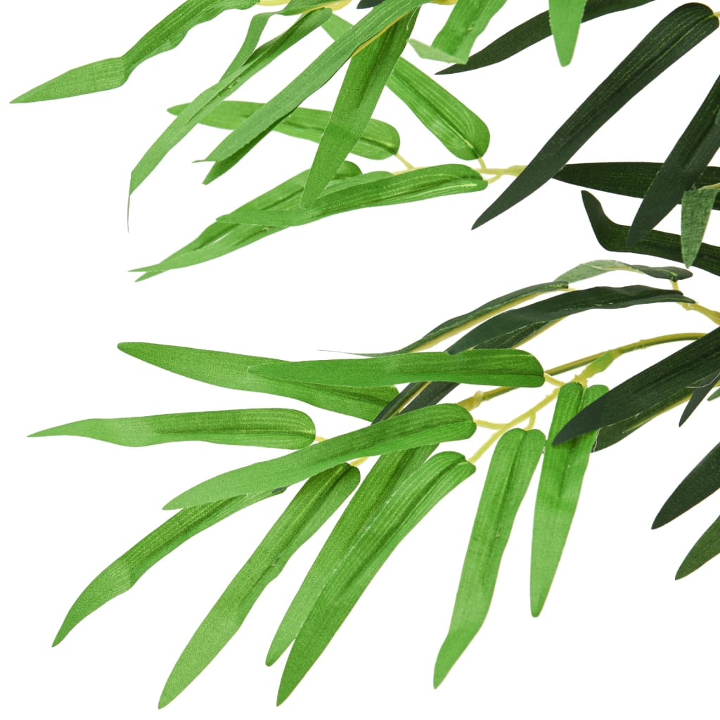 Vidaxl Artificial Plant Bamboo 828 lämnar 150 cm grön