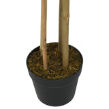 Vidaxl Artificial Plant Bamboo 760 lämnar 120 cm grön