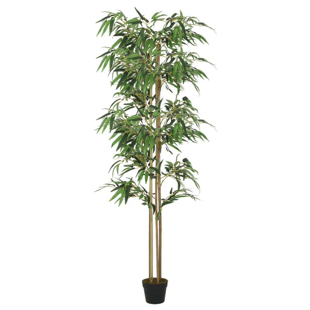 Vidaxl Artificial Plant Bamboo 1216 Löv 180 cm grön