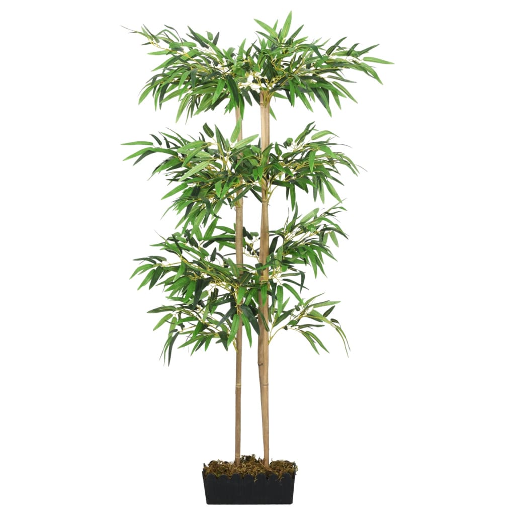 Vidaxl Artificial Plant Bamboo 988 lämnar 150 cm grön