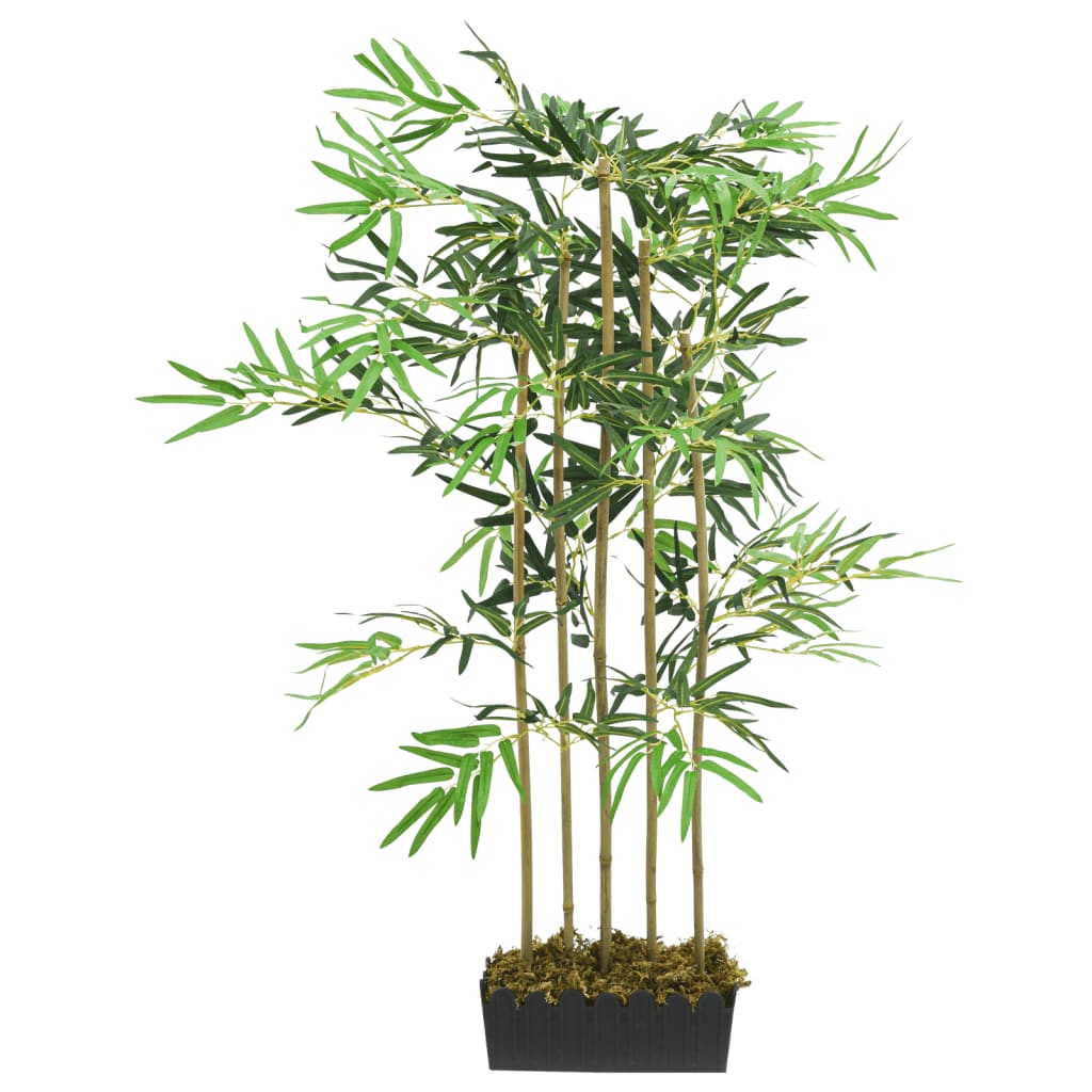 Vidaxl Artificial Plant Bamboo 730 lämnar 120 cm grön