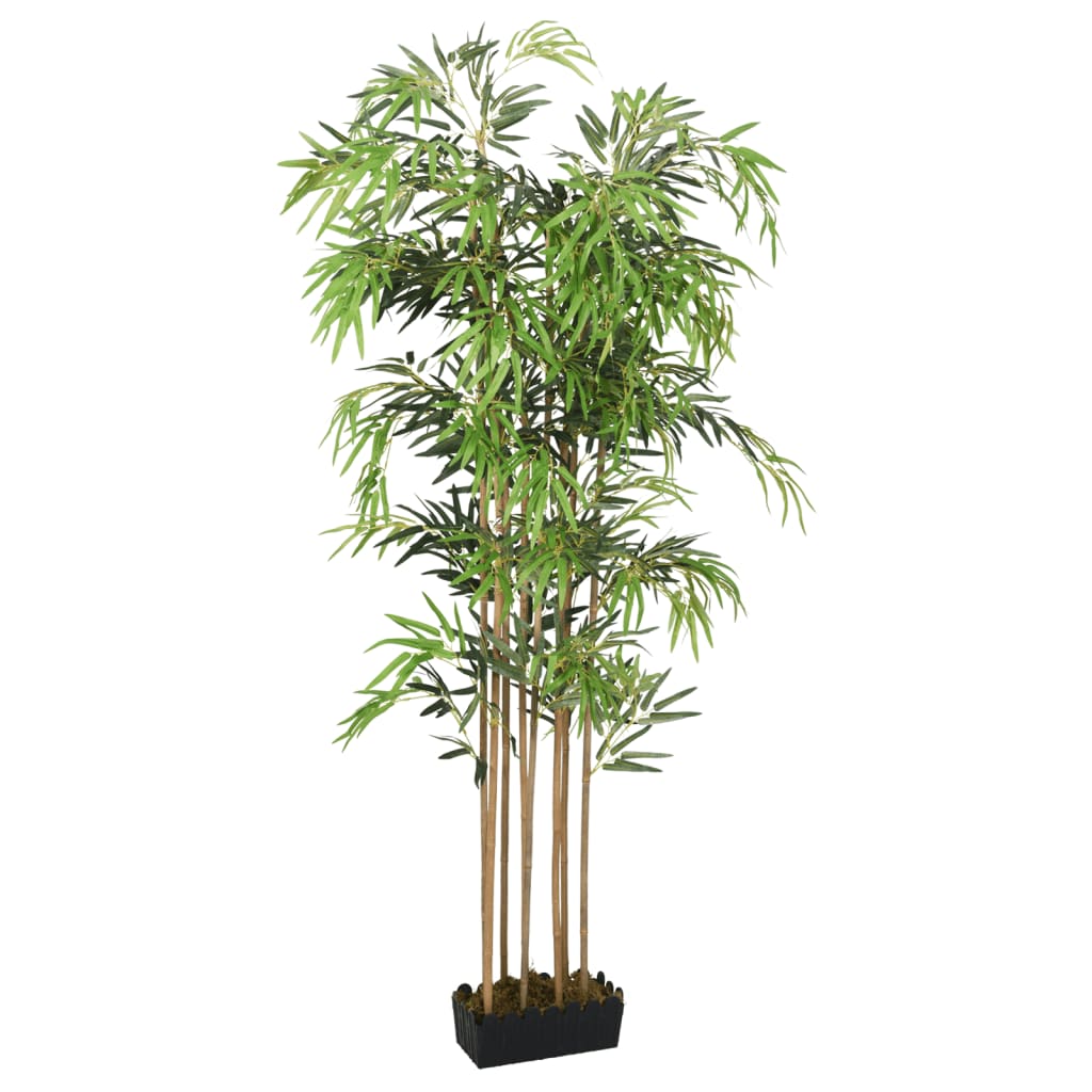 Vidaxl Artificial Plant Bamboo 1605 lämnar 180 cm grön