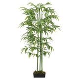 Vidaxl Artificial Plant Bamboo 576 lämnar 150 cm grön