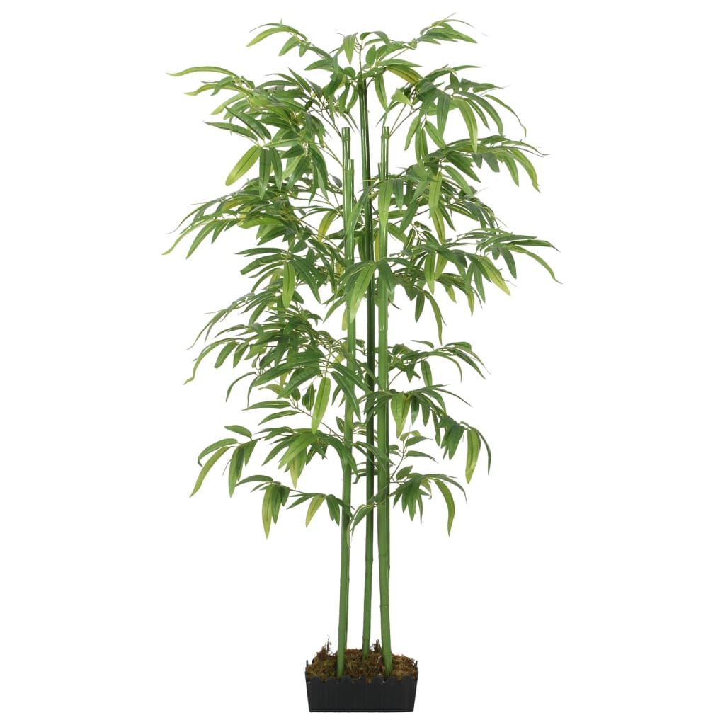 Vidaxl Artificial Plant Bamboo 864 lämnar 180 cm grön