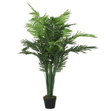 Vidaxl Art Palm Tree 18 liści 80 cm zielony