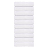 Vidaxl Shower towels 10 st 70x140 cm 360 g m² 100% cotton white