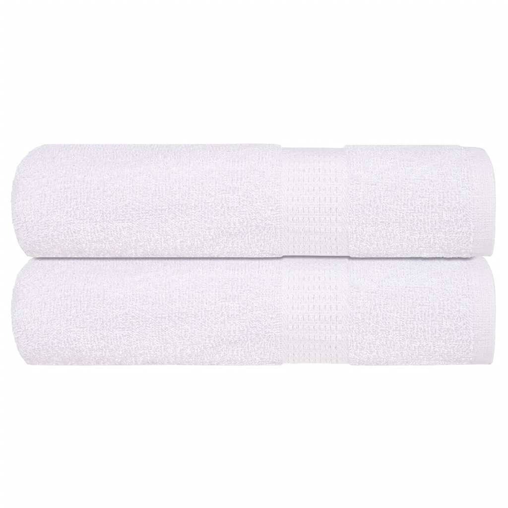 Vidaxl Bath towels 2 ST 100x150 cm 360 g m² 100% cotton white