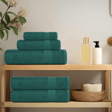 Vidaxl Bath towels 2 ST 100x150 cm 360 g m² 100% cotton green