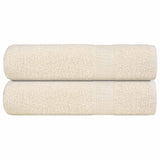 Vidaxl Shower towels 2 ST 70x140 cm 360 g m² 100% cotton cream