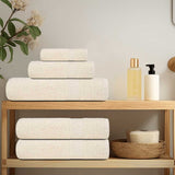 Vidaxl Shower towels 2 ST 70x140 cm 360 g m² 100% cotton cream