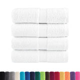 Vidaxl Guest Wipes Solund 4 PCS 600 g m² 30x30 cm blanc