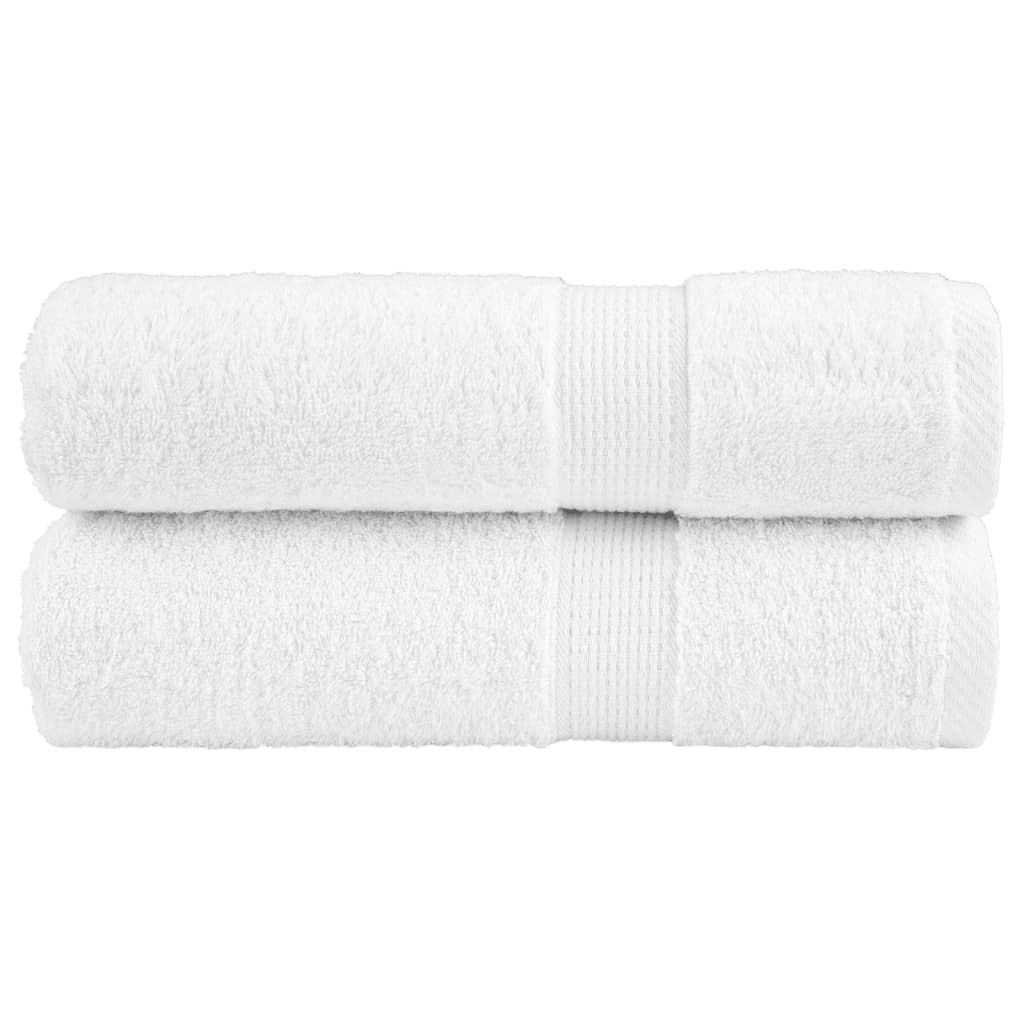 Vidaxl Towels Solund 2 pcs 600 g m² 50x100 cm white